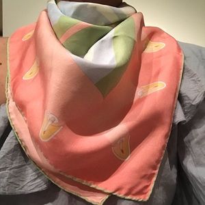 Vintage Silk Bulgari Scarf